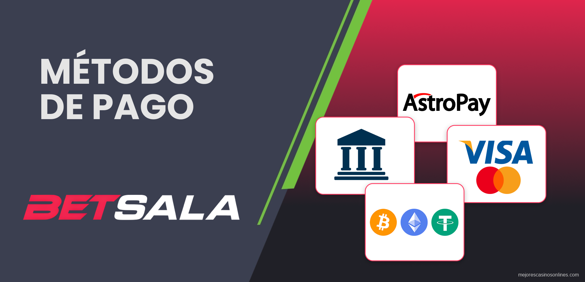 Opciones financieras seguras disponibles en Betsala