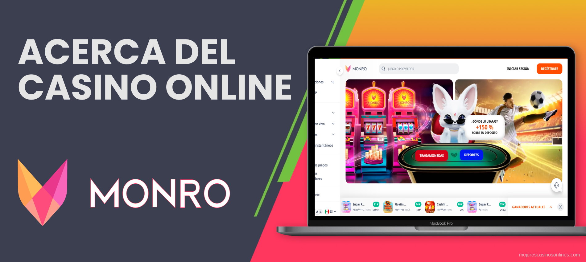 Descripción de la plataforma digital Monro disponible en Argentina